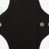 Motif uni noir, pour protège slip et serviette hygienique lavables bio ©biolunes. Ethique et écologique, en coton biologique, fabriqué main en France, Bretagne, Ille et Vilaine, Paimpont. Joséphine Baker